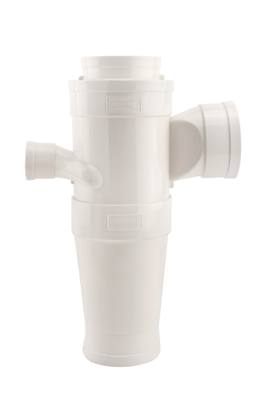 110x50平面漩流單立管四通